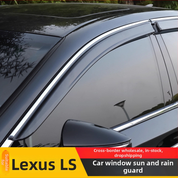Dážďové kryty okien pre Lexus LS500H/LS350 (2018–2025) - akryl, O'dell