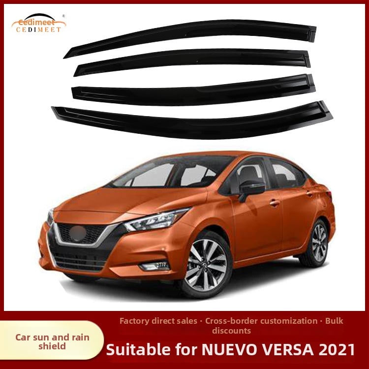 Akrilne kišne vizire za Nissan Versa 2021, 4 komada, duljina 113 cm