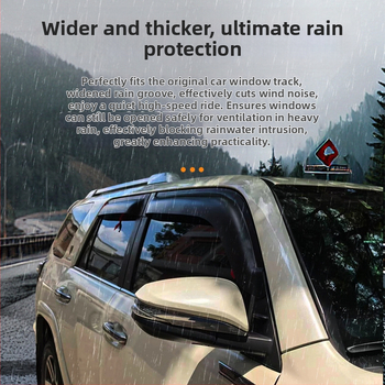 Rain Visor za Toyota – LINLIE PU, Mogućnost prilagodbe, Broj proizvoda Futian Scenery Express
