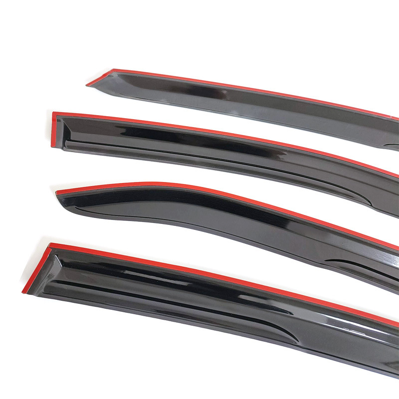 Дъждовен дефлектор за прозорци Toyota Camry 2018-2023 – YST, неръждаема стомана, монтаж с лепило, комплект от 4 бр.