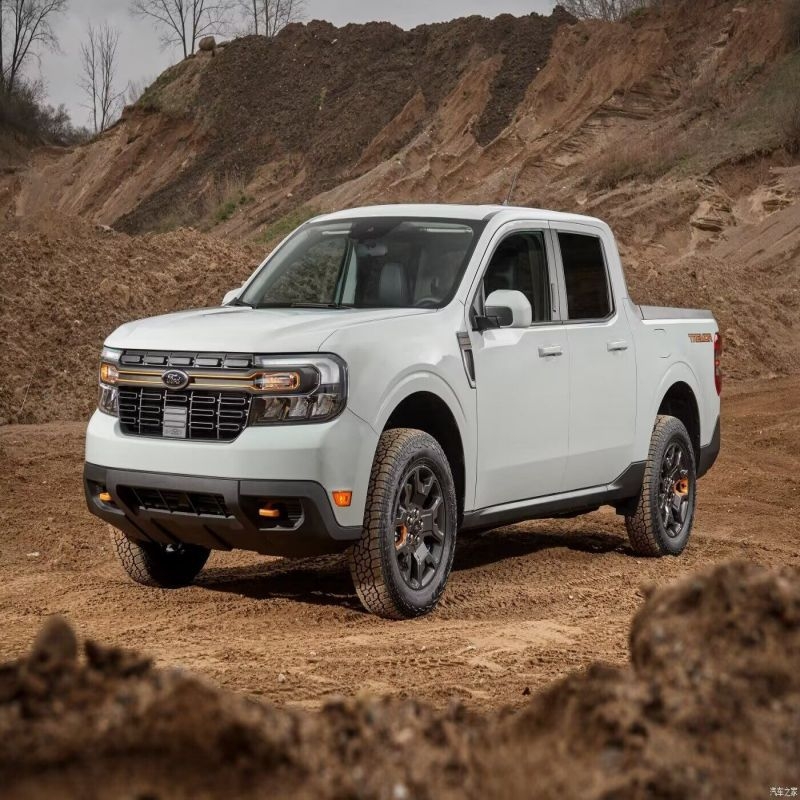 Дъждовна ивица за прозореца на Ford Ranger (Lone Ranger) – PC материал, комплект 4 бр., лепящ монтаж, съвместим с 22 модела