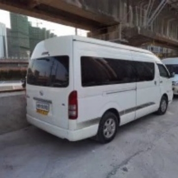 HiACE Protecție ploaie – material PC, bandă adezivă dublă, compatibil cu 15 Golden Travel Sea Lion New Energy, model 2015-