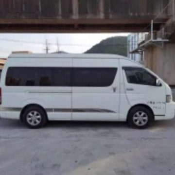 HiACE Protecție ploaie – material PC, bandă adezivă dublă, compatibil cu 15 Golden Travel Sea Lion New Energy, model 2015-