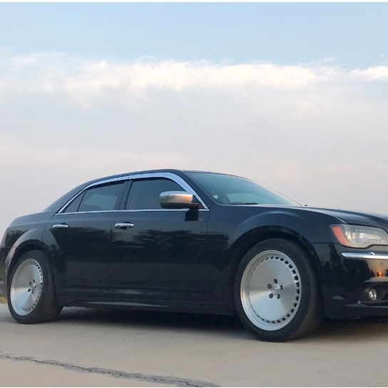 Esővédő szegély Chrysler 300C-hez — AUTO CLOVER, ABS, öntapadó telepítés, 6 db