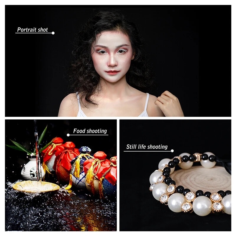 Pânză de fundal cu țesătură flocată pentru fotografie de produs — greutate 0.3