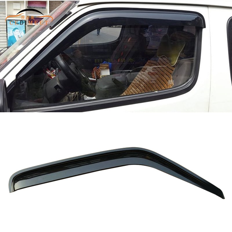 Visor de ploaie pentru geamuri de van Huachen Jinbei Gold Cup și Sea Lion – acrilic, montaj cu bandă, set 2 buc.