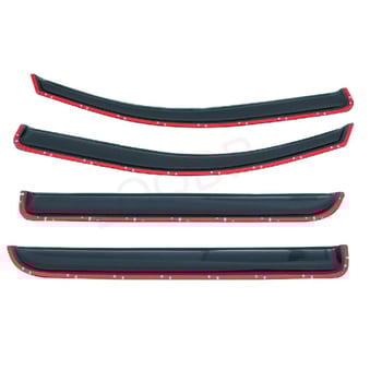 Protecții anti ploaie din acrilic pentru Grand Cherokee, 4 buc., adeziv 3M, 2011–2020