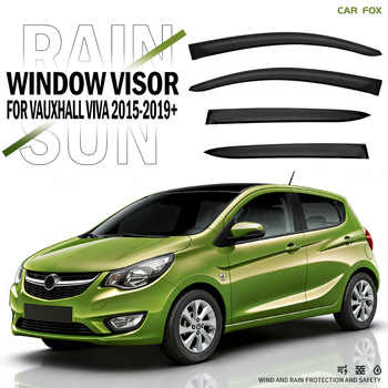 Zaštita prozora za Vauxhall Viva – akril, montaža ljepilom, set od 4 kom (Weiguo)