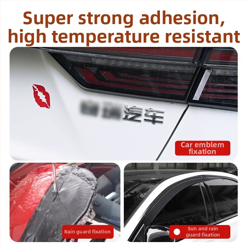 Autó belső tér kétoldalas ragasztószalag, magas viszkozitású akril hab, hőálló kötés, Benyida