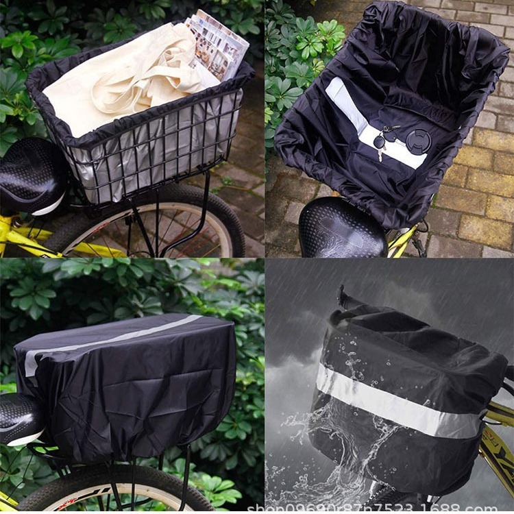 Dripping 10L водоустойчив вътрешен слой за велосипедна кошница – за колоездене на открито, дъждоустойчива и прахозащитна мрежеста покривка