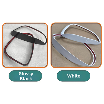 Dážďový okraj spätného zrkadla pre Corolla/ralink — PS materiál, pôvod Foshan, možnosť prispôsobenia, lepená inštalácia