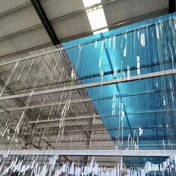 PC900 Vastagított polikarbonát tetőpanel karporthoz és napposzobához (Eredet: Shandong; Anyag: polikarbonát; Típus: PC900; Kategória: világító panel)