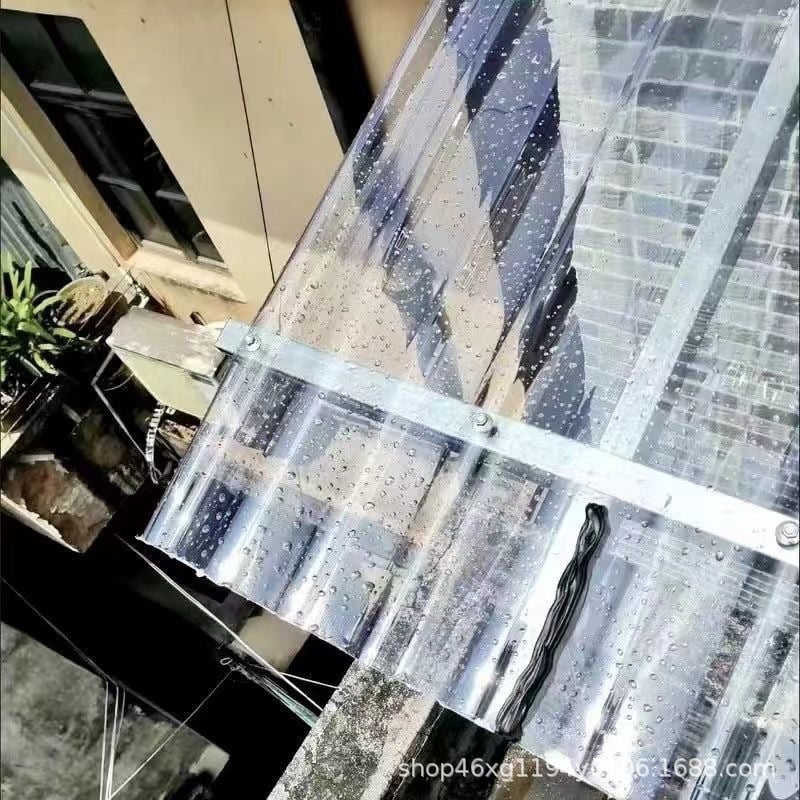 PC900 Vastagított polikarbonát tetőpanel karporthoz és napposzobához (Eredet: Shandong; Anyag: polikarbonát; Típus: PC900; Kategória: világító panel)