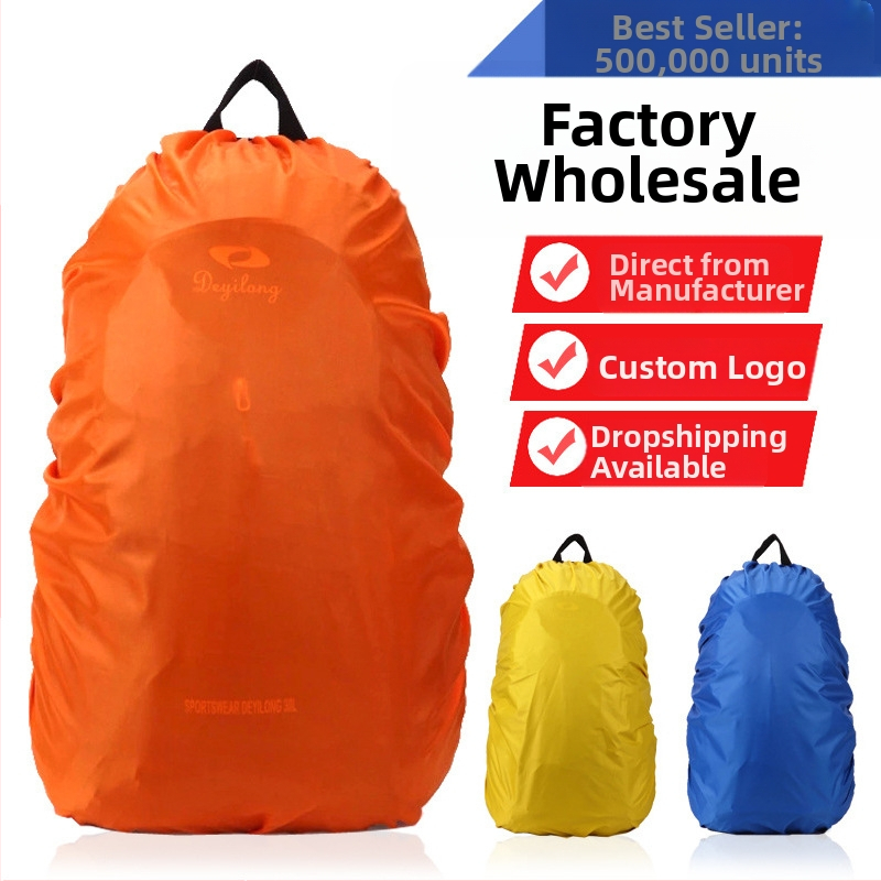 Nepremokavý obal na batoh, unisex, kapacita 30–80 L