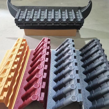 Beltéri 3D cserép tömítő lemez esővédővel, műgyanta cserép, PP anyag, Bear márka, Zhejiang származás, a ház esztétikájáért