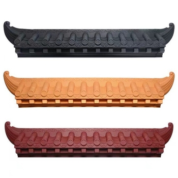 Beltéri 3D cserép tömítő lemez esővédővel, műgyanta cserép, PP anyag, Bear márka, Zhejiang származás, a ház esztétikájáért