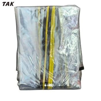 Kišna zaštita za viljučar — PVC, prilagodljiva, moderan minimalistički stil, reflektirajuće trake, kišna zavjesa