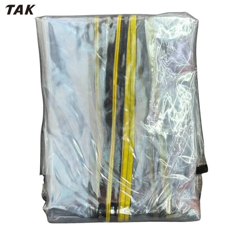 Kišna zaštita za viljučar — PVC, prilagodljiva, moderan minimalistički stil, reflektirajuće trake, kišna zavjesa