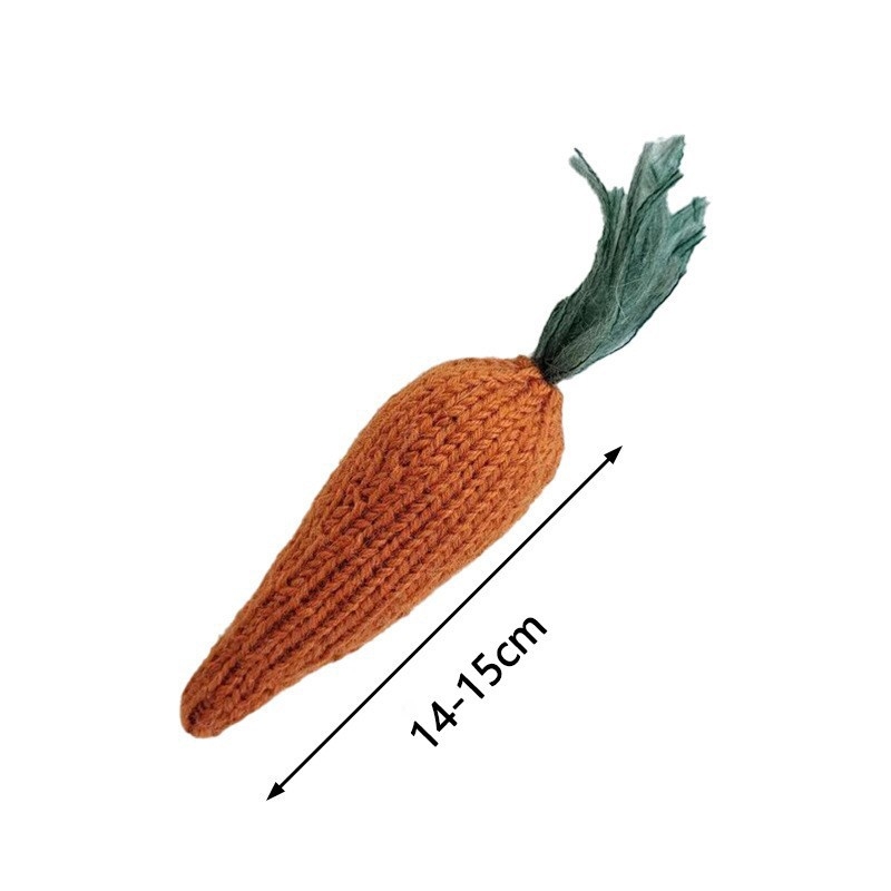 Li Jing Dječji rekviziti za fotografiju: simulirana mrkva, ručno pleteni igračak, DIY za fotografiranje proizvoda