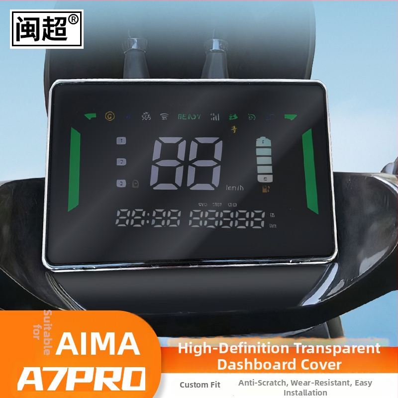 Kryt prístrojového panela pre AIMA A7 – vodotesný kryt displeja, kompatibilný s A7 Pro a A7 Ultra; Minchao, model F87#.