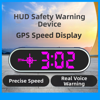 Bezdrôtový HUD do auta, Head-Up displej, Beidou a GPS vstup, USB napájanie, model K15, typ 005, univerzálna kompatibilita