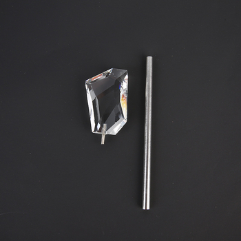 Filtru prismă fotografic cu bilă de sticlă cristal și prismă fractală — FF004, 2019