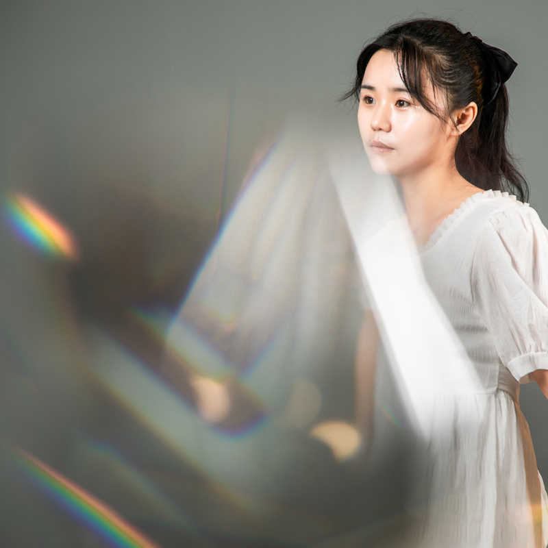 Filtru prismă fotografic cu bilă de sticlă cristal și prismă fractală — FF004, 2019