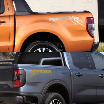 Bočna naljepnica za karoseriju Ranger Raptor — Caledi, Materijal: naljepnica, Prilagodba: dostupna, Uzorak: Ranger Raptor Car Sticker, Ugradnja: lijepljenjem
