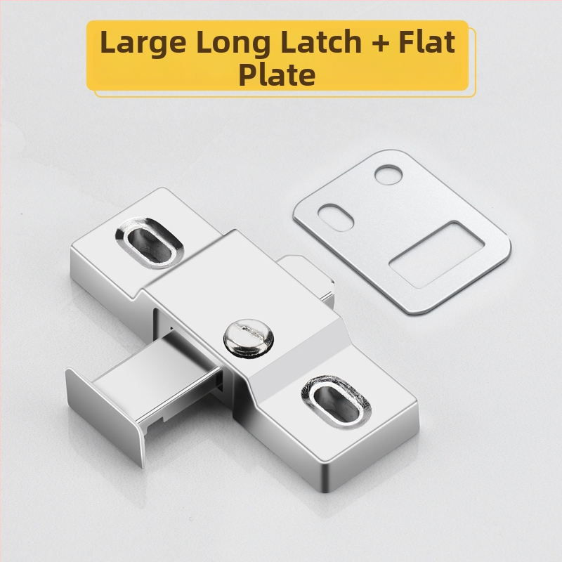 Posuvná dverová zámka s hrubším pružinovým kolíkom, univerzálna kompatibilita, stredový zámok proti vlámaniu, model 985