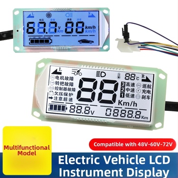 LCD displej pre elektrické vozidlo pre palubnú dosku – univerzálny 48V/60V/72V, LED, 1920x1080