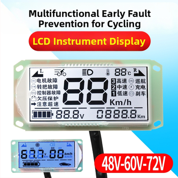 LCD displej pre elektrické vozidlo pre palubnú dosku – univerzálny 48V/60V/72V, LED, 1920x1080