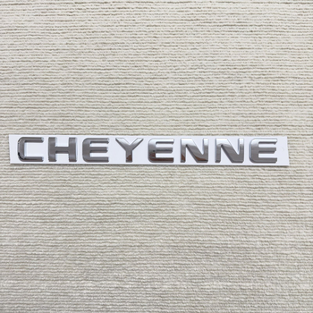 YIYA ABS karoserijska naljepnica CHEYENNE za Chevrolet Silverado – stražnji logotip, samoljepljiva