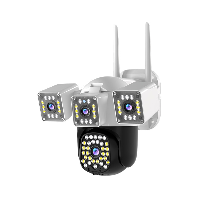 Okos Kamera 4 mm-es lencsével, 1080p élesség, Éjszakai látás, Kültéri vízálló, Távirányítás mobilalkalmazáson keresztül