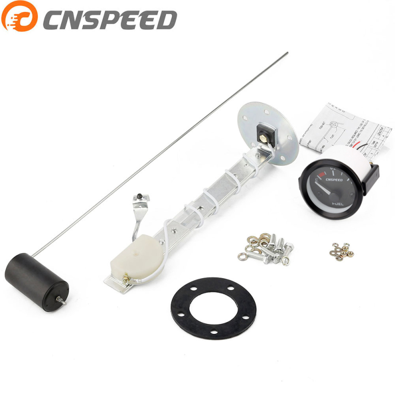 CNSPEED mjerni instrument za gorivo u automobilu, model 2015BB, materijal ABS+AL, 12V