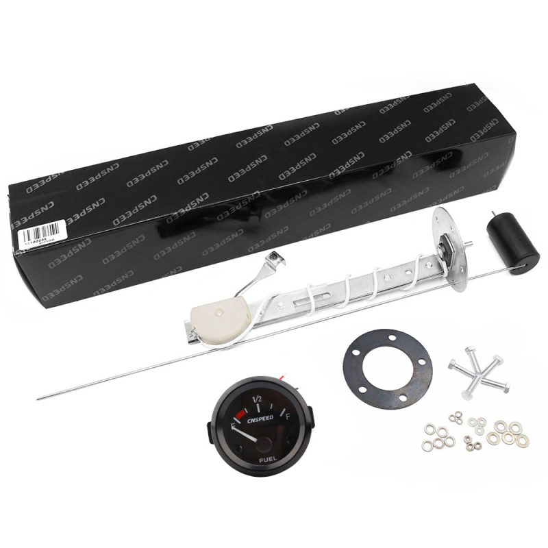 CNSPEED mjerni instrument za gorivo u automobilu, model 2015BB, materijal ABS+AL, 12V