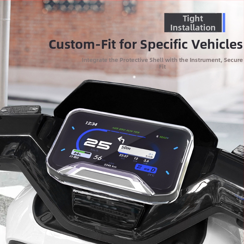 NXt kryt prístroja pre elektrické vozidlo Fujian Super League – vodotesná ochrana displeja, odolný proti poškriabaniu prístrojový šasi