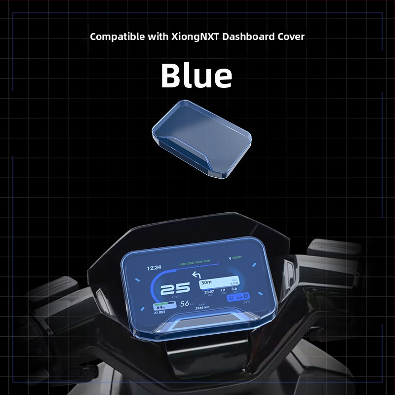 NXt kryt prístroja pre elektrické vozidlo Fujian Super League – vodotesná ochrana displeja, odolný proti poškriabaniu prístrojový šasi