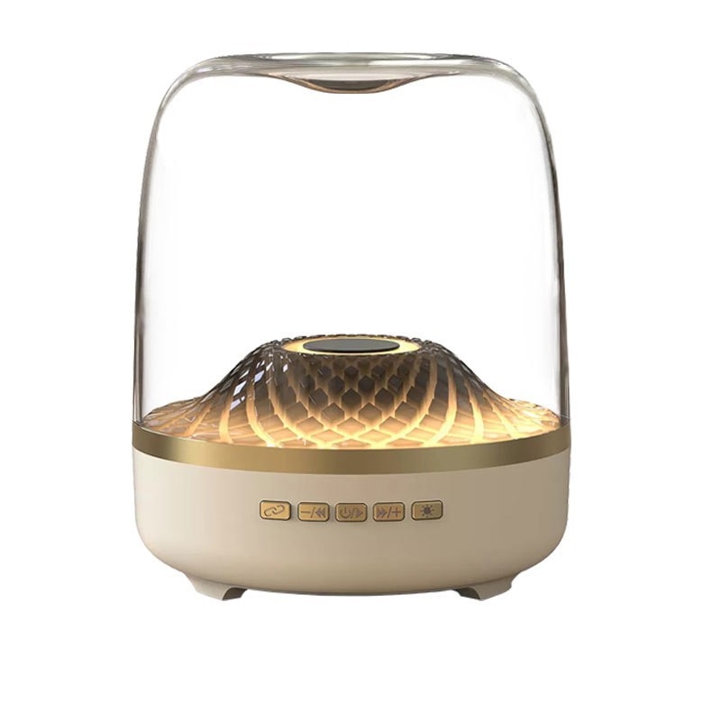 Harman Bluetooth subwoofer zvučnik s staklenim dizajnom, bežični stolni zvučnik za kućnu glazbu, 360° surround zvuk s RGB osvjetljenjem