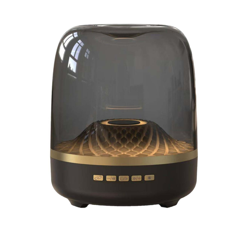 Harman Bluetooth subwoofer zvučnik s staklenim dizajnom, bežični stolni zvučnik za kućnu glazbu, 360° surround zvuk s RGB osvjetljenjem