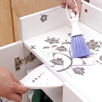 Βούρτσα καθαρισμού εσωτερικού αυτοκινήτου με διπλό κεφάλι – ABS πλαστικό, λαβή, καθαρισμός αεραγωγών, ταμπλό και γωνιών