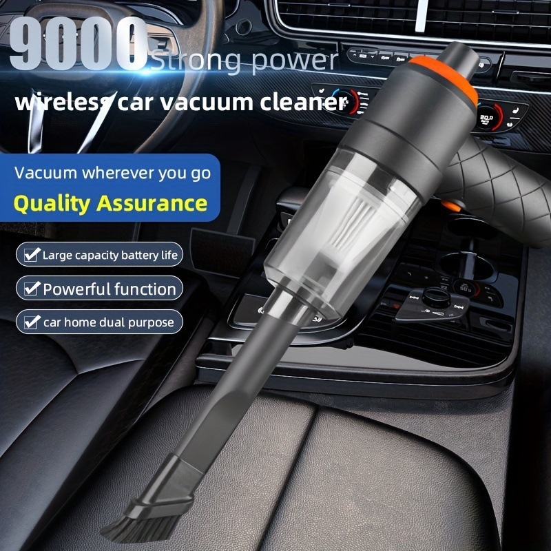 Aspirator portabil pentru mașină, aspirație puternică, 7.4V, 80W, 3500Pa, reîncărcabil, multifuncțional pentru curățarea tastaturii și a biroului