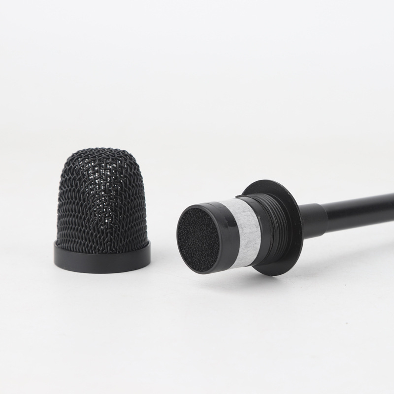 Dinamični mikrofon s fleksibilnom šijom (gooseneck), 3-pinski XLR priključak, model DJ Mac – za pozornicu, žive nastupe i sastanke; frekvencijski odziv 20 Hz–20 kHz, SNR ≥70 dB, phantom napajanje 48 V