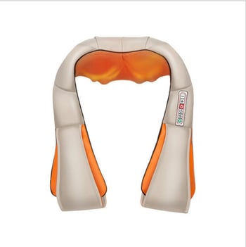 Πολυλειτουργικό μασάζ shawl ώμου με 16 κεφαλές, υπέρυθρη θέρμανση, ενσωματωμένη παροχή ρεύματος, μοντέλο 8856, έλεγχο τύπου υπολογιστή