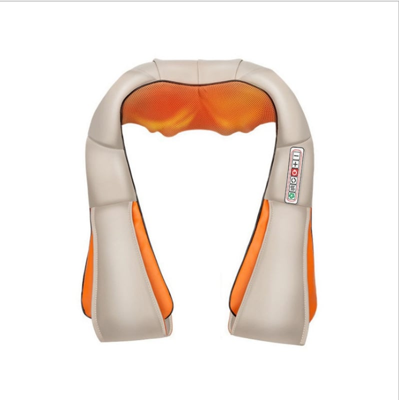 Πολυλειτουργικό μασάζ shawl ώμου με 16 κεφαλές, υπέρυθρη θέρμανση, ενσωματωμένη παροχή ρεύματος, μοντέλο 8856, έλεγχο τύπου υπολογιστή