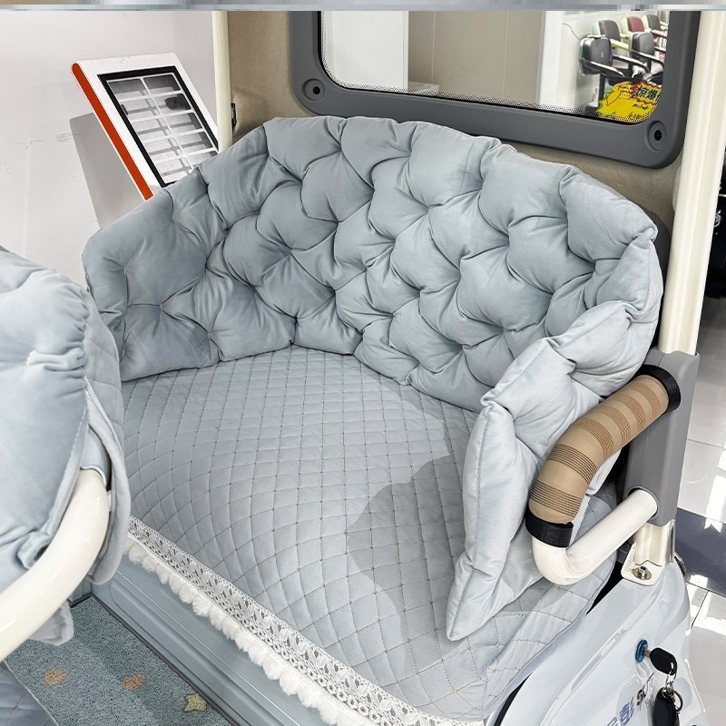 Калъф за седалка на триколка — лен, зимна употреба, без лого