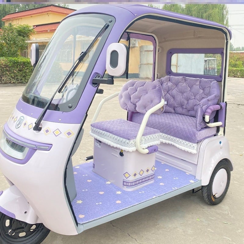 Калъф за седалка на триколка — лен, зимна употреба, без лого