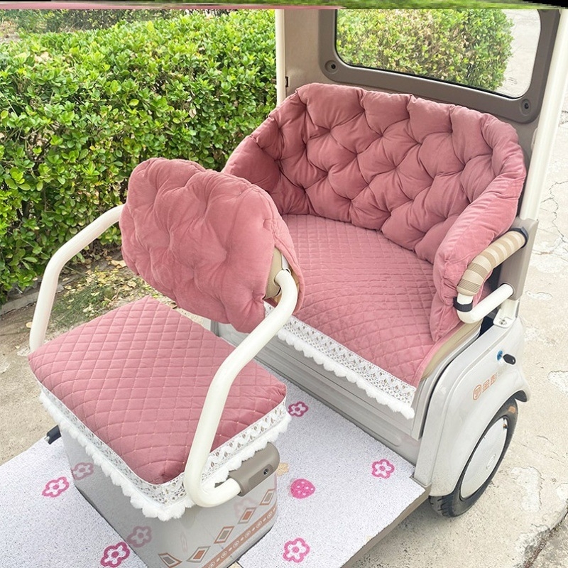 Калъф за седалка на триколка — лен, зимна употреба, без лого