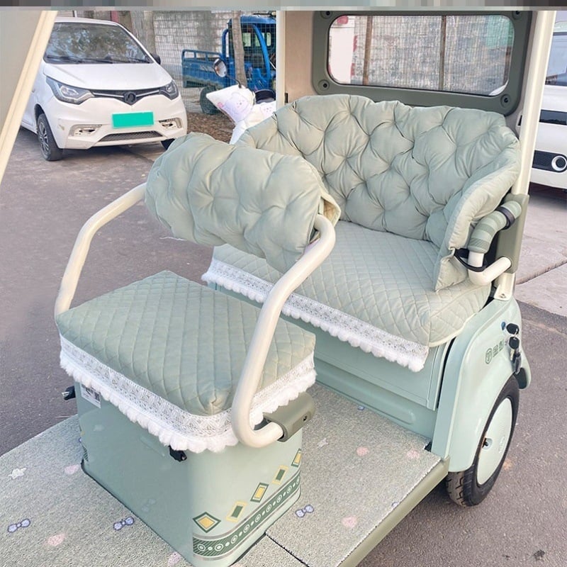 Калъф за седалка на триколка — лен, зимна употреба, без лого