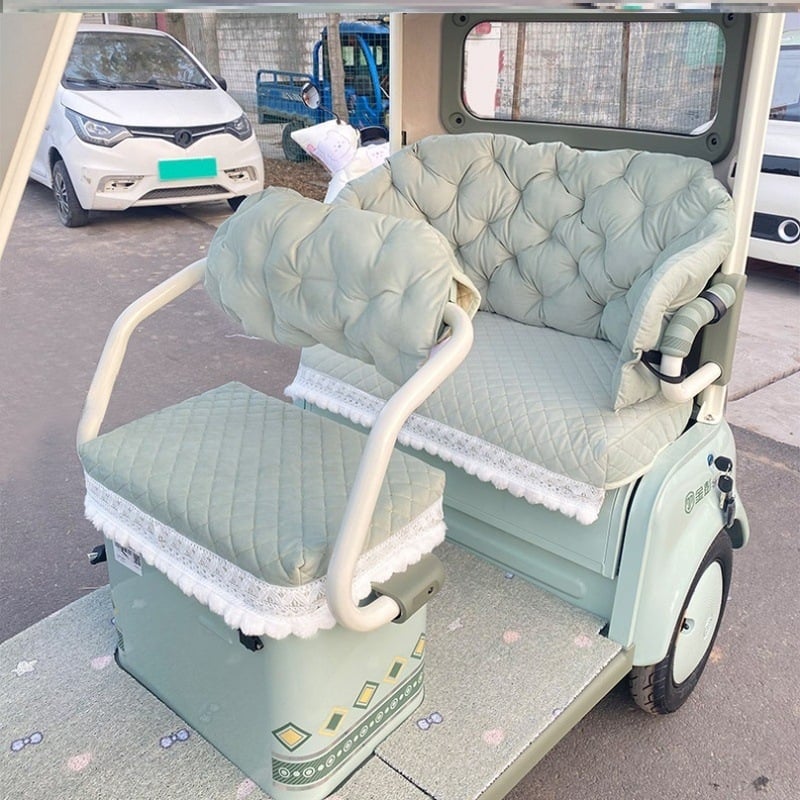 Калъф за седалка на триколка — лен, зимна употреба, без лого