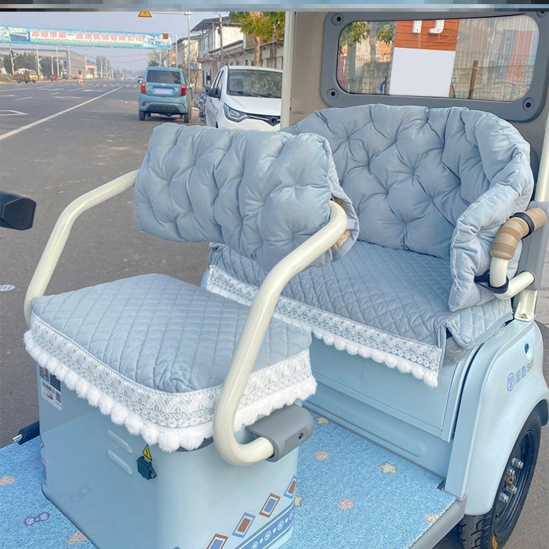 Калъф за седалка на триколка — лен, зимна употреба, без лого